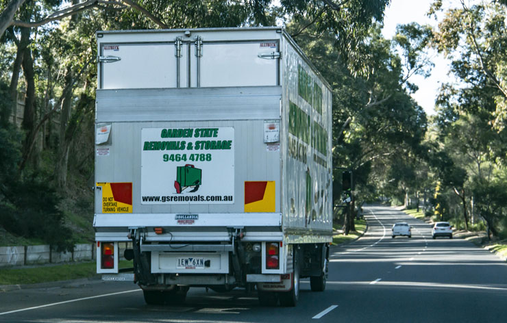 garden state removals van